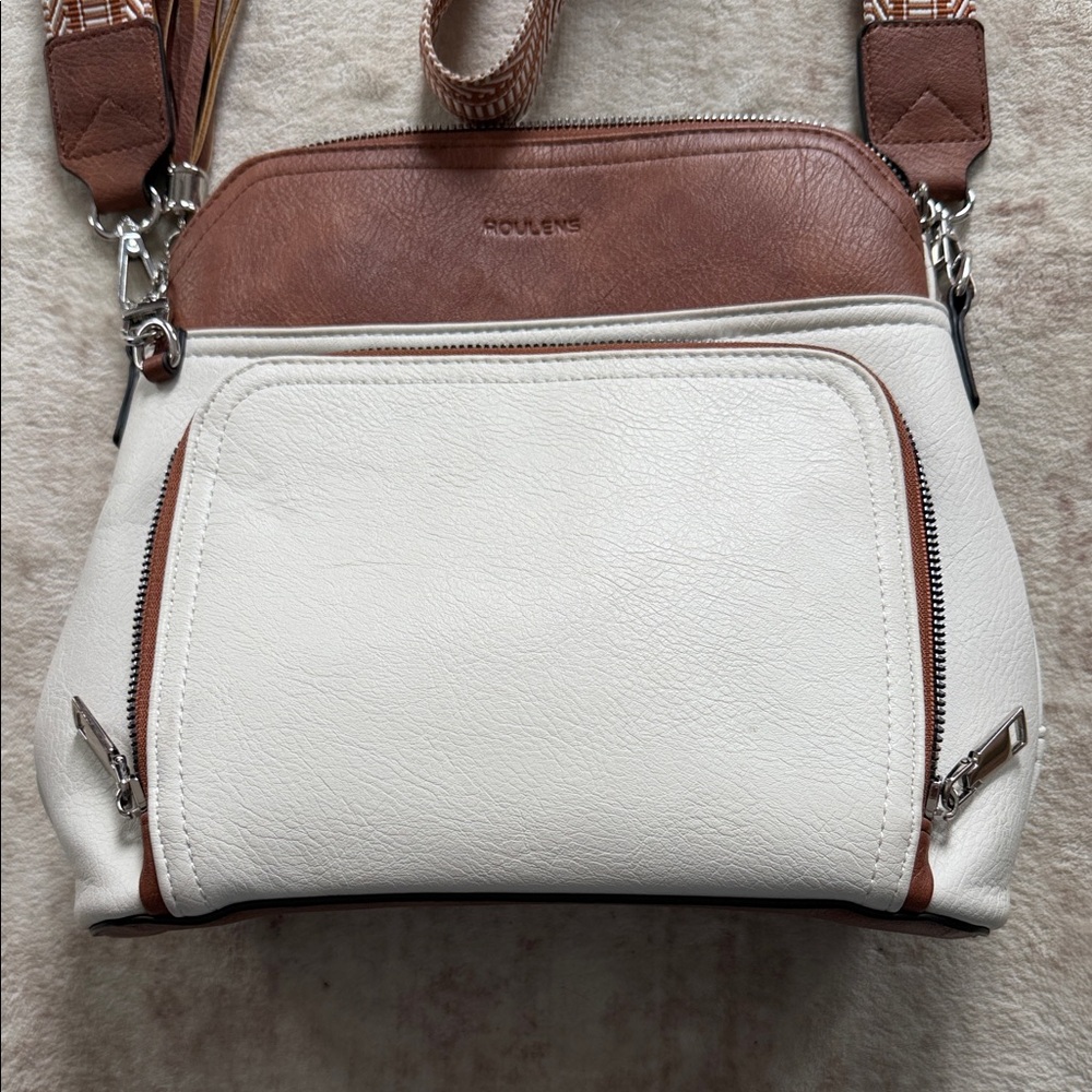 Roulens Crossbody Purse for Women Vegan Leather Medium Crossbody - Picture 2 of 9